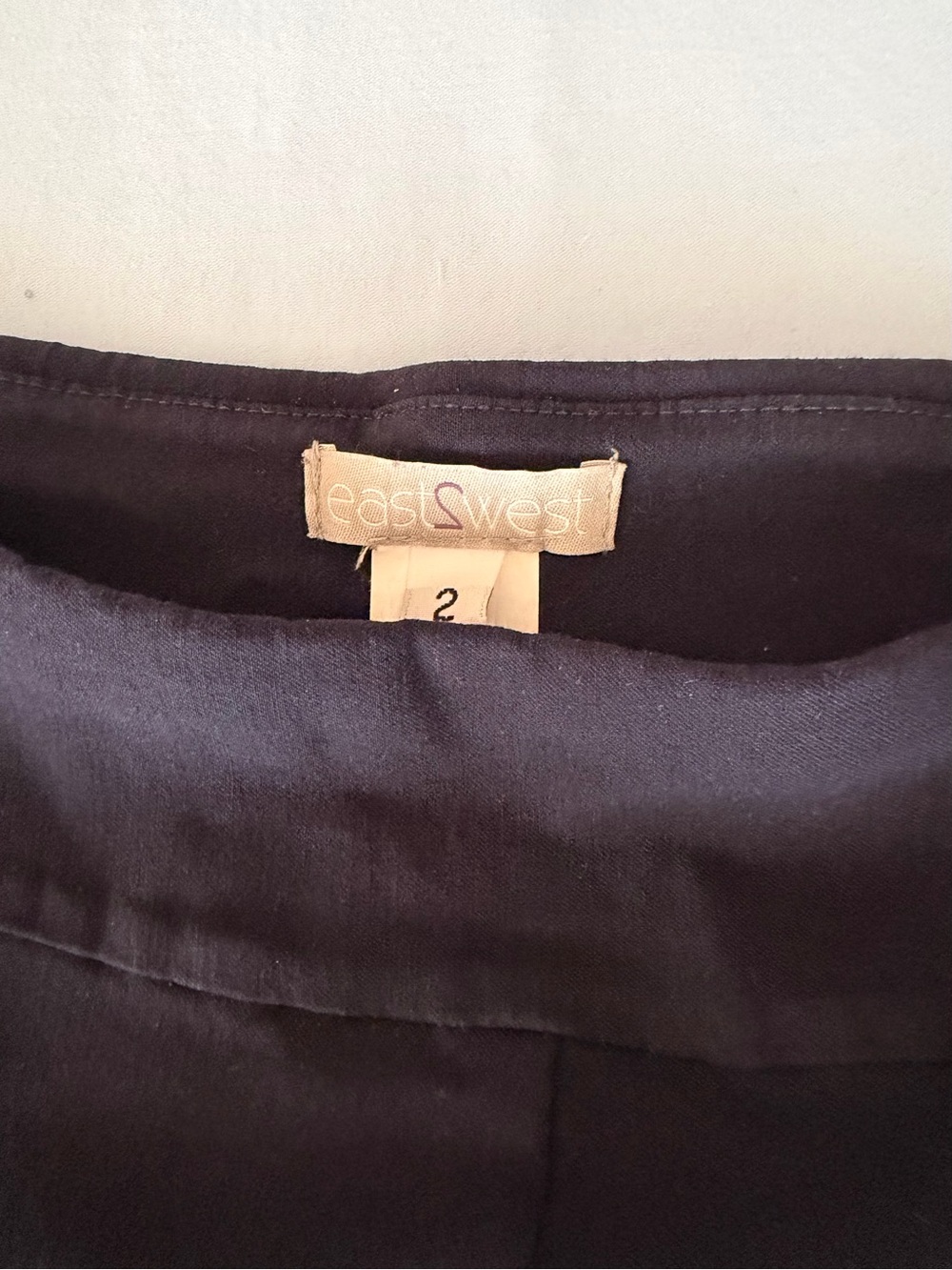 Women's Navy Cropped Pants - Navy